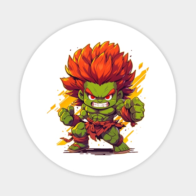 blanka Magnet by piratesnow